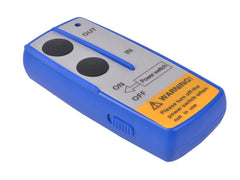 Treuil Électrique 12V Treuil de Remorquage de Voiture 4500W Télécommande Sans Fil Utilisation Pratique en Acier Noir -