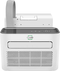 Remko Climatiseur mobile split idéal pour caravanes et campings Blanc - 1500W - Capacité 5118 BTU/hr - A++ - Mode nuit - Déshumidificateur inclus