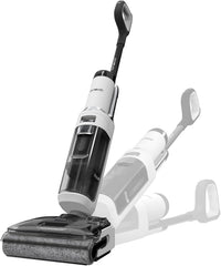 Tineco Aspirateur Balai sans Fil Floor One S6 Stretch Lite Aspirateur Laveur, S’aplatit à 180°, Auto-Nettoyage, Longue Autonomie, Nettoyage des Bords de 2 côtés