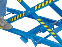 per moto Fervi S008/M con pompa a pedale,2500mm -