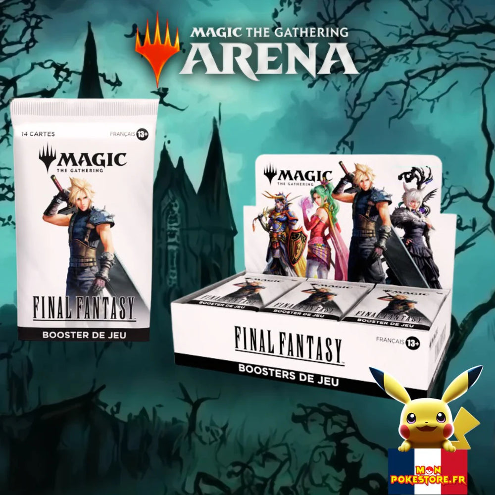 - Display de Boosters de jeu FINAL FANTASY (30 Boosters) FR