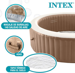 Intex Pure Spa Sahara 6 Places 28428EX Beige