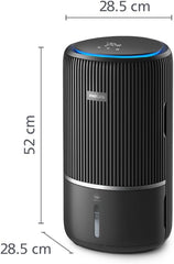 Philips Série 3400 Purificateur d'Air et Humidificateur 2 en 1, Filtre HEPA NanoProtect + Filtre à Charbon Actif, Humidification Hygiénique, CADR 300 m³/h, Taux d'Humidification 650 ml/h (AC3421/13)