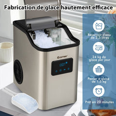 Machine Glaons 24kg en 24h Panneau de Contr么le Tactile LED -