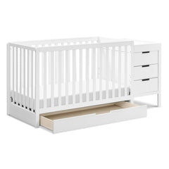 Carter - S by Davinci Colby 4 - in - 1 Convertible Crib & Changer Combo in White
