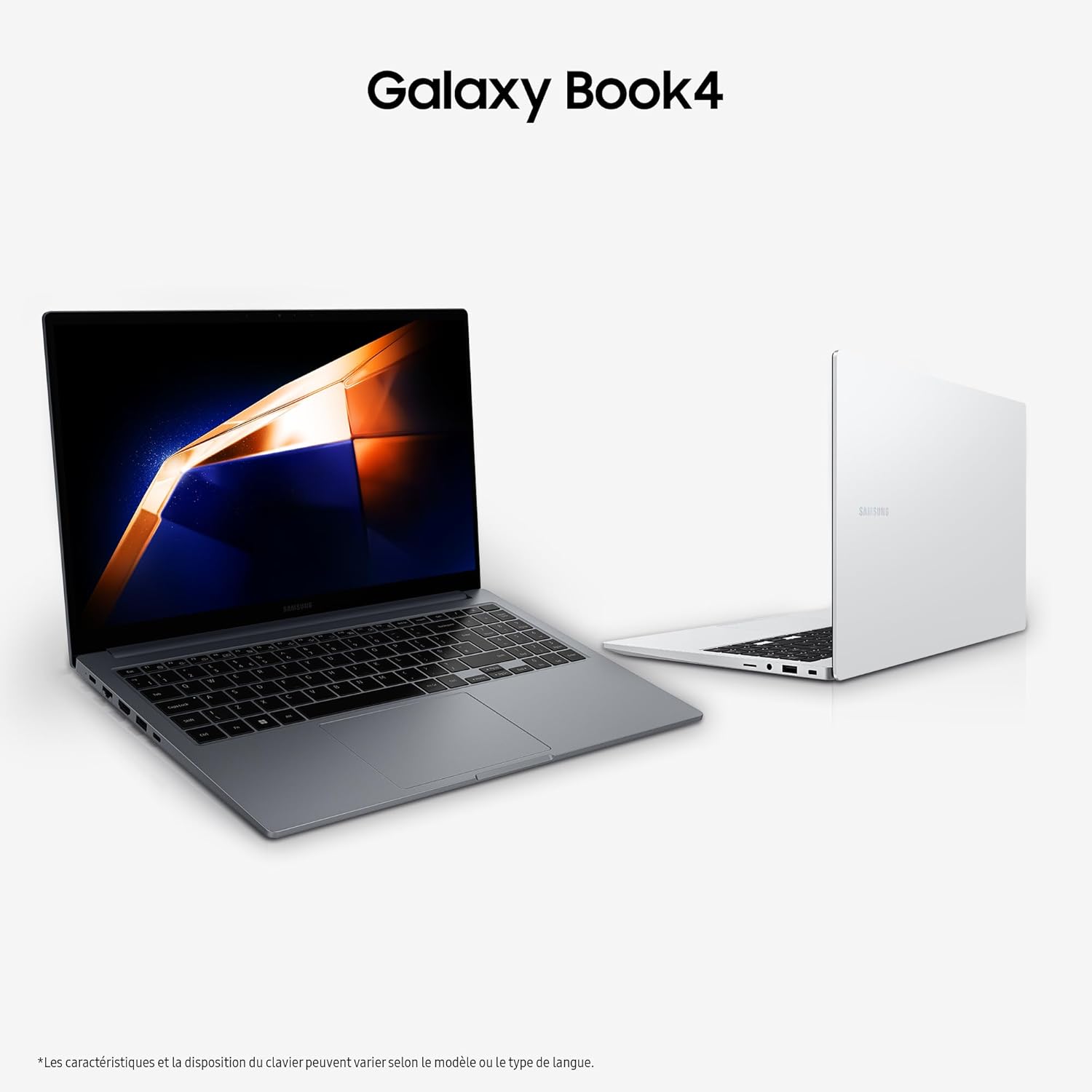 Galaxy Book4 Ordinateur Portable 15.6'' Intel Core i5 8Go RAM 256Go SSD Clavier AZERTY FR Gris Windows 11 Home