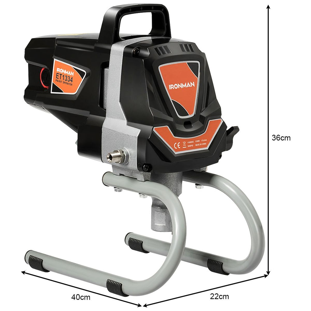 Systeme de Pulverisation de Peinture à Haute Pression 3000PSI Fonctionnement en Courant fort 1,5 L/min -