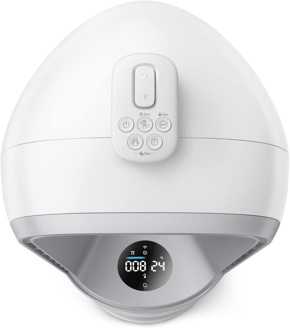 Philips Air Performer 2-en-1 : Purificateur & Ventilateur Rafraîchisseur – Nettoie 70m², Élimine 99,97% des Allergènes et Polluants. Filtre HEPA, Capteurs Intelligents, Alexa, Application (AMF765/10)
