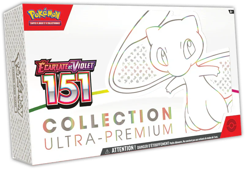 Jeu de carte Pokémon - Ultra Premium Mew 151 (scellé) -