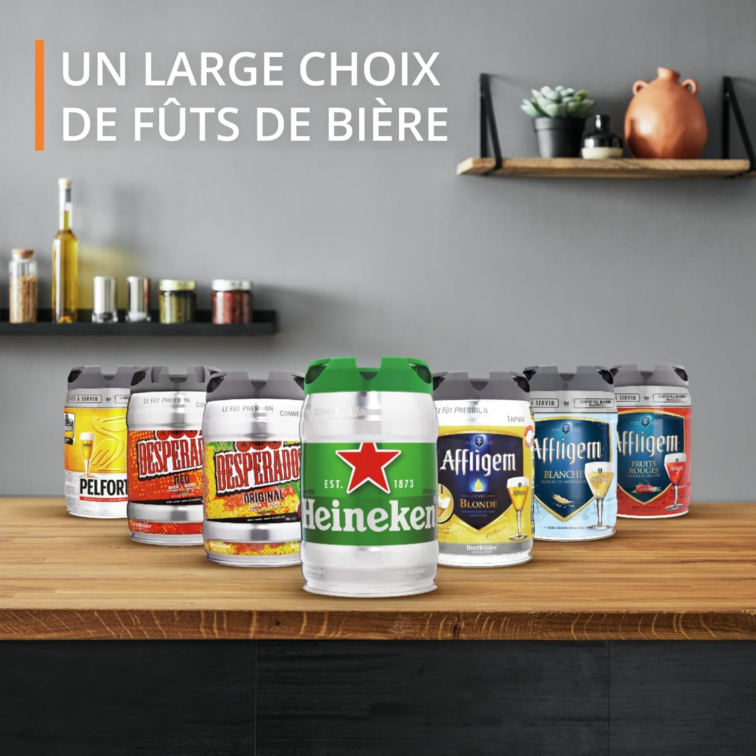 Krups Beertender Compact Ultimate machine à bière pression Mousse et température parfaites Fûts 5 L YY5603FD