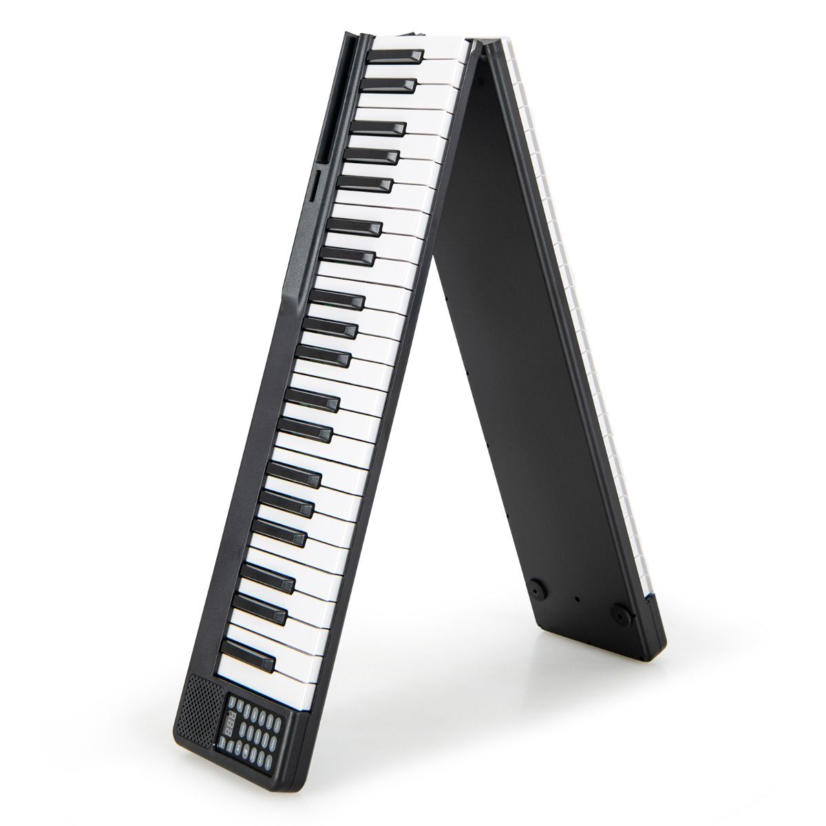 Piano Numrique Pliable  88 Touches avec Fonction Bluetooth MIDI Clavier lectronique Portable avec Pdale de Sustain Sac de Transport -