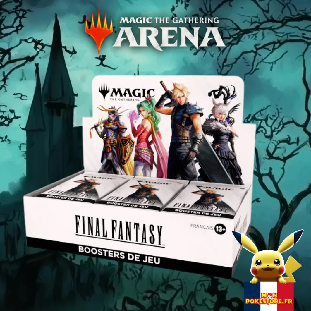 - Display de Boosters de jeu FINAL FANTASY (30 Boosters) FR