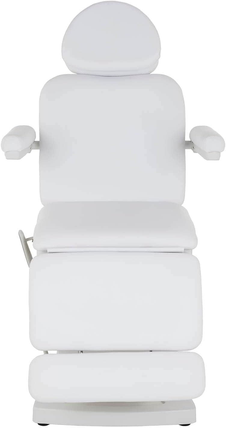 Physa Fauteuil Esthétique Cosmétique Table De Massage Lit Esthétique Physa Bolzano White (Électrique, 4 Moteurs, 150 kg Max, Blanc)