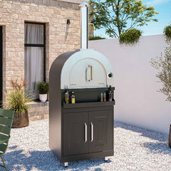 Oviala Cuisine d'extérieur 4 éléments avec Four à Pizza