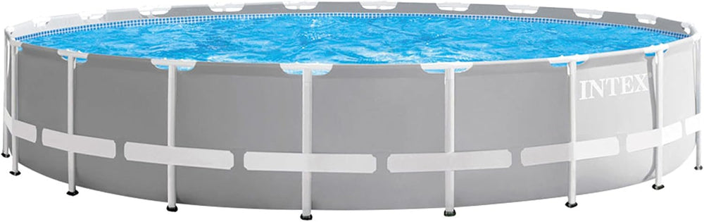 Intex piscine prism frame ronde tubulaire (ø)3,05 x (h)0,76m