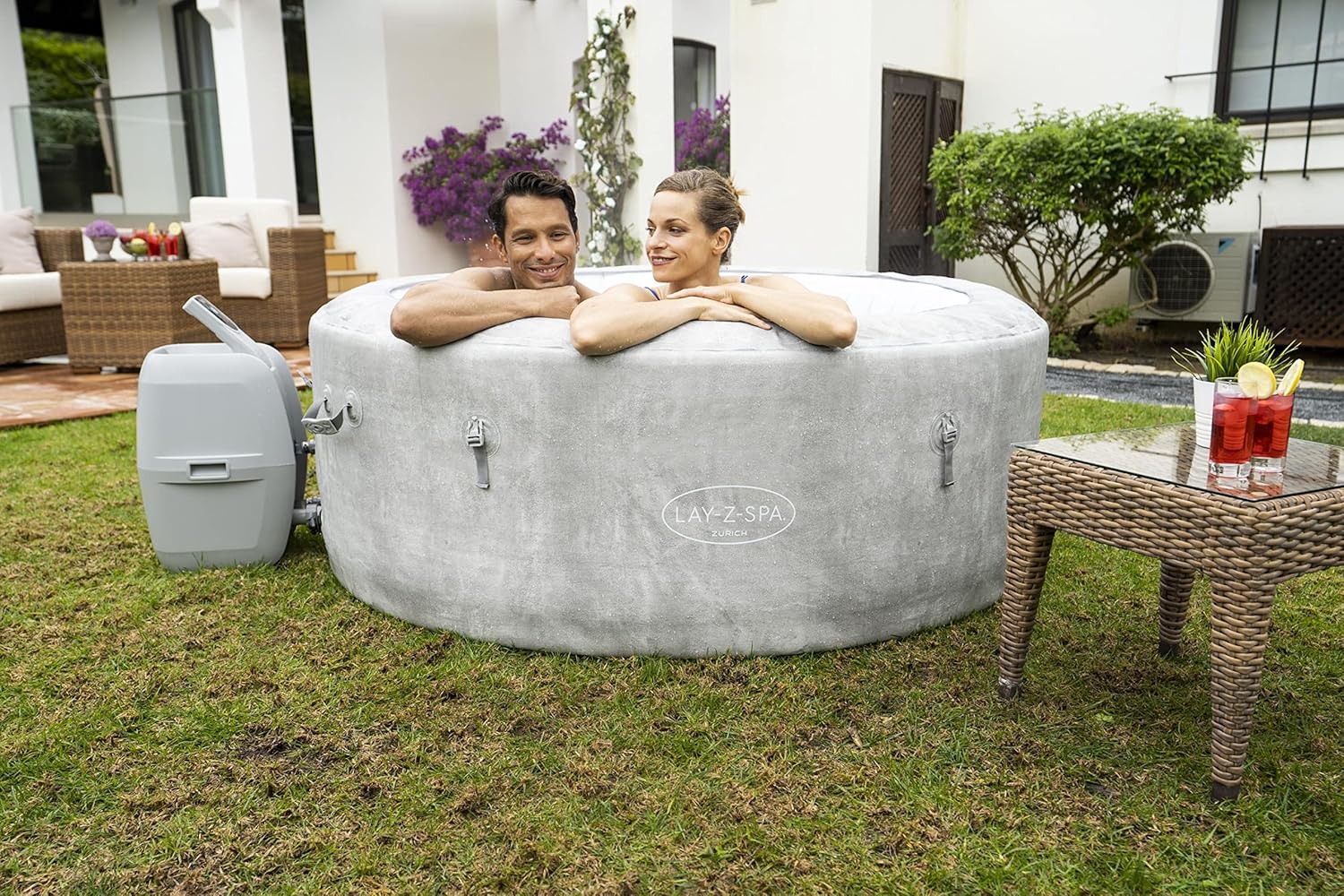 Spa gonflable rond Lay-Z-Spa® Miami Airjet2 - 4 personnes