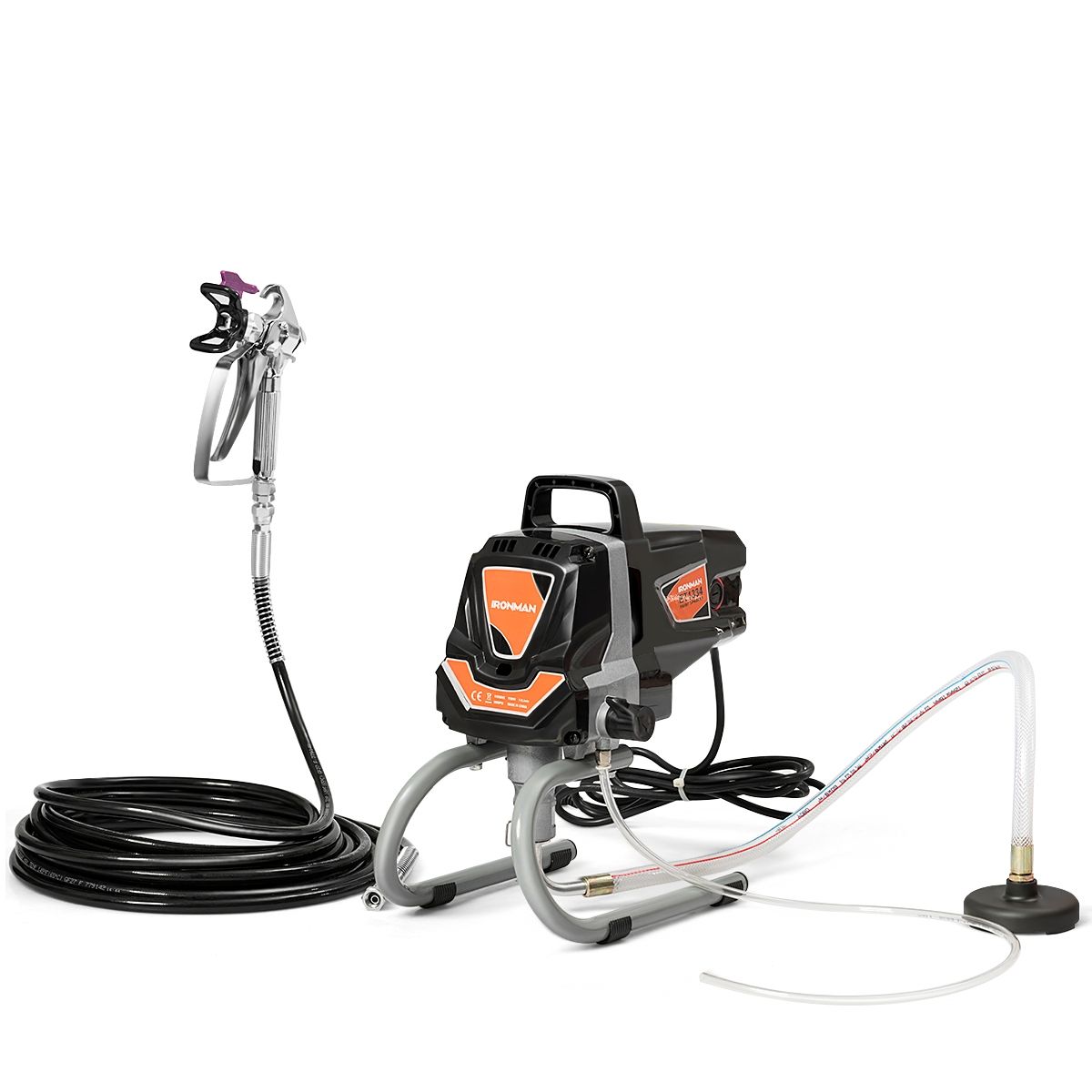 Systeme de Pulverisation de Peinture à Haute Pression 3000PSI Fonctionnement en Courant fort 1,5 L/min -