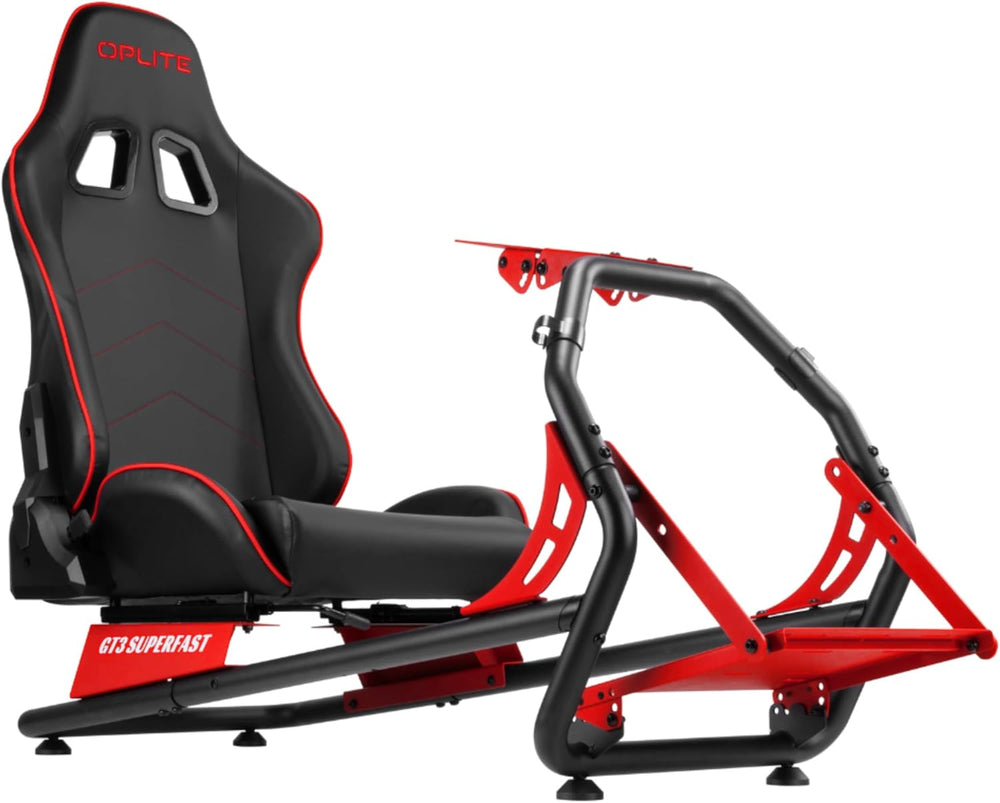 OPLITE GT3 Superfast V2 est un cockpit de simulation de conduite de type GT/Rallye,idal pour une introduction au SIMRACING