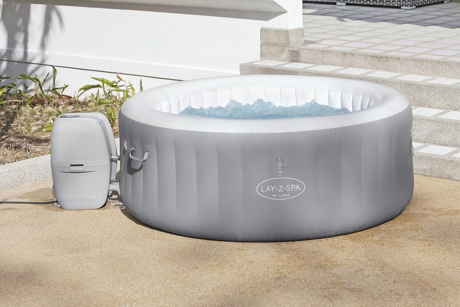 Lay-Z-Spa® 67"x26"/1.70m x 66cm St.Lucia AirJet