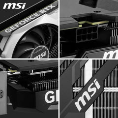 MSI GeForce RTX 4060 Ti Ventus 3X E 8G OC Carte Graphique - 8 Go GDDR6 (18 GB/s 128-bit) PCIe 4.0-3 x Ventilateurs TORX 4.0 - HDMI 2.1a DisplayPort 1.4a
