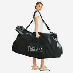Master Massage Bedford Chaise de Massage Portable et légère avec Sac de Transport Confortable, Facile à Plier, Marron