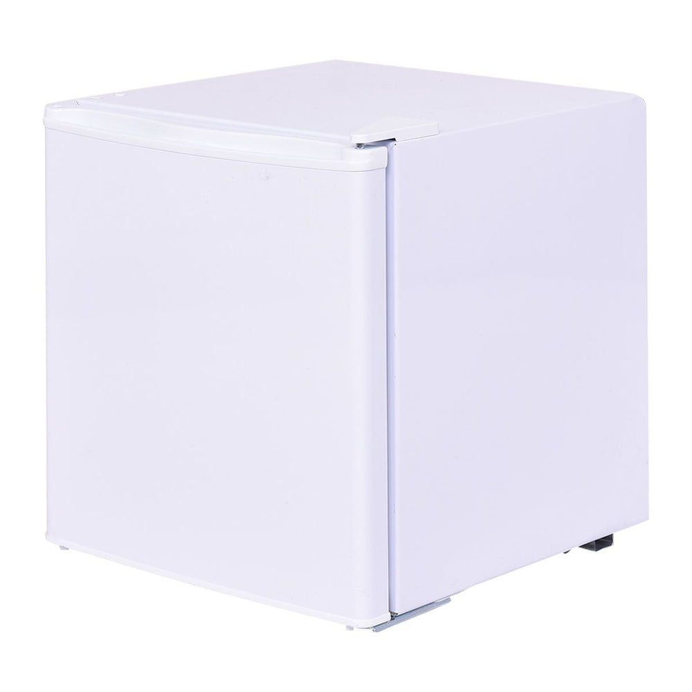 Mini Rfrigrateur 48L,2 niveaux et porte-bouteille,bac  lgumes,Silencieux 230V,46 x 44 x 49 cm,Blanc -