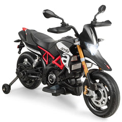 Moto Electrique pour Enfants 12V avec Lumières LED Musique MP3 Roues Antidérapantes pour Garçons et Filles 37 95 mois -