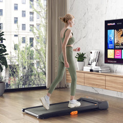 Tapis de Course et de Marche avec 12 Programmes Prdfinis Tlcommande et cran Tactile Led Machine de Jogging et de Marche Capacit 120 Kg Noir -