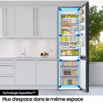 Réfrigérateur combinéSAMSUNG RB38C650ESA -