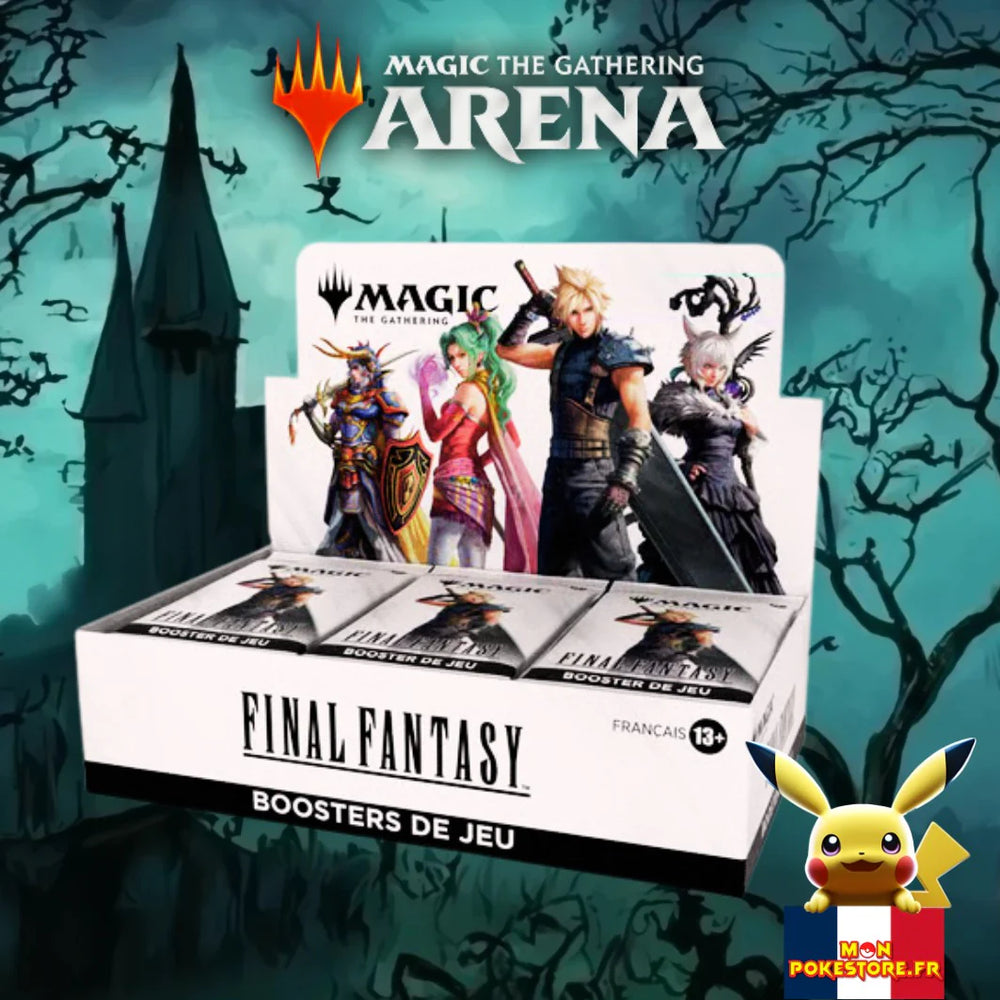 - Display de Boosters de jeu FINAL FANTASY (30 Boosters) FR