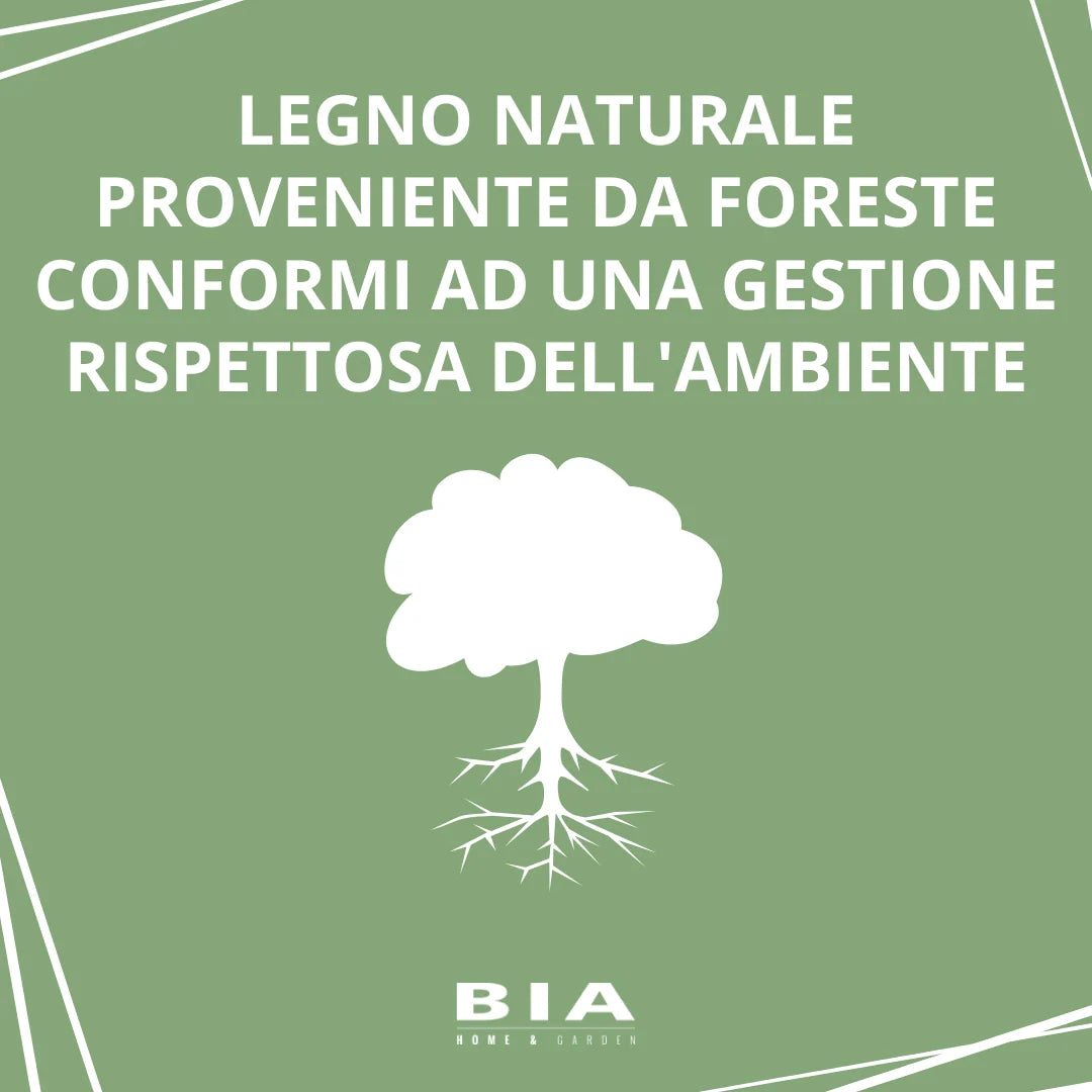Pergola per Auto in Legno Termotrattato 3 x 5 m -