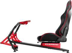 OPLITE GT3 Superfast V2 est un cockpit de simulation de conduite de type GT/Rallye,idéal pour une introduction au SIMRACING