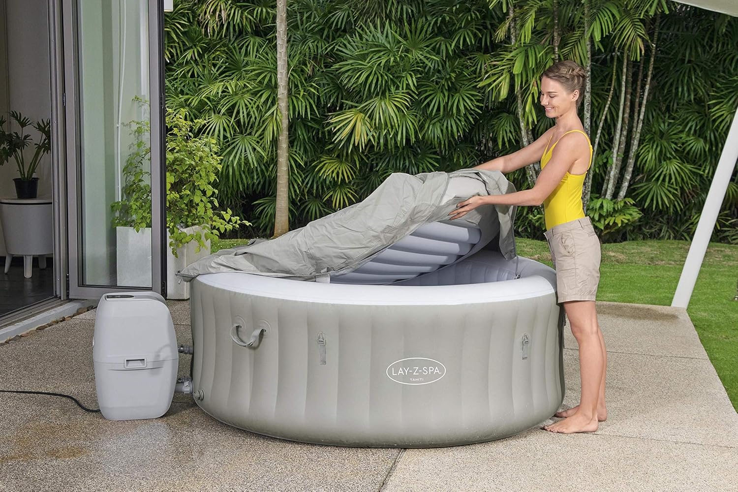 Spa gonflable rond Lay-Z-Spa® Miami Airjet2 - 4 personnes