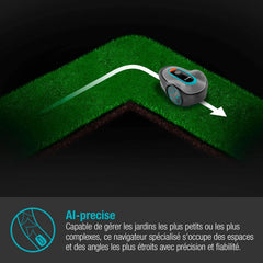 Tondeuse robot SILENO minimo 250 m虏 : Tondeuse intelligente avec connectivit optimale Programmable avec l'application Bluetooth庐 ,Version FR/NL (15201-26)
