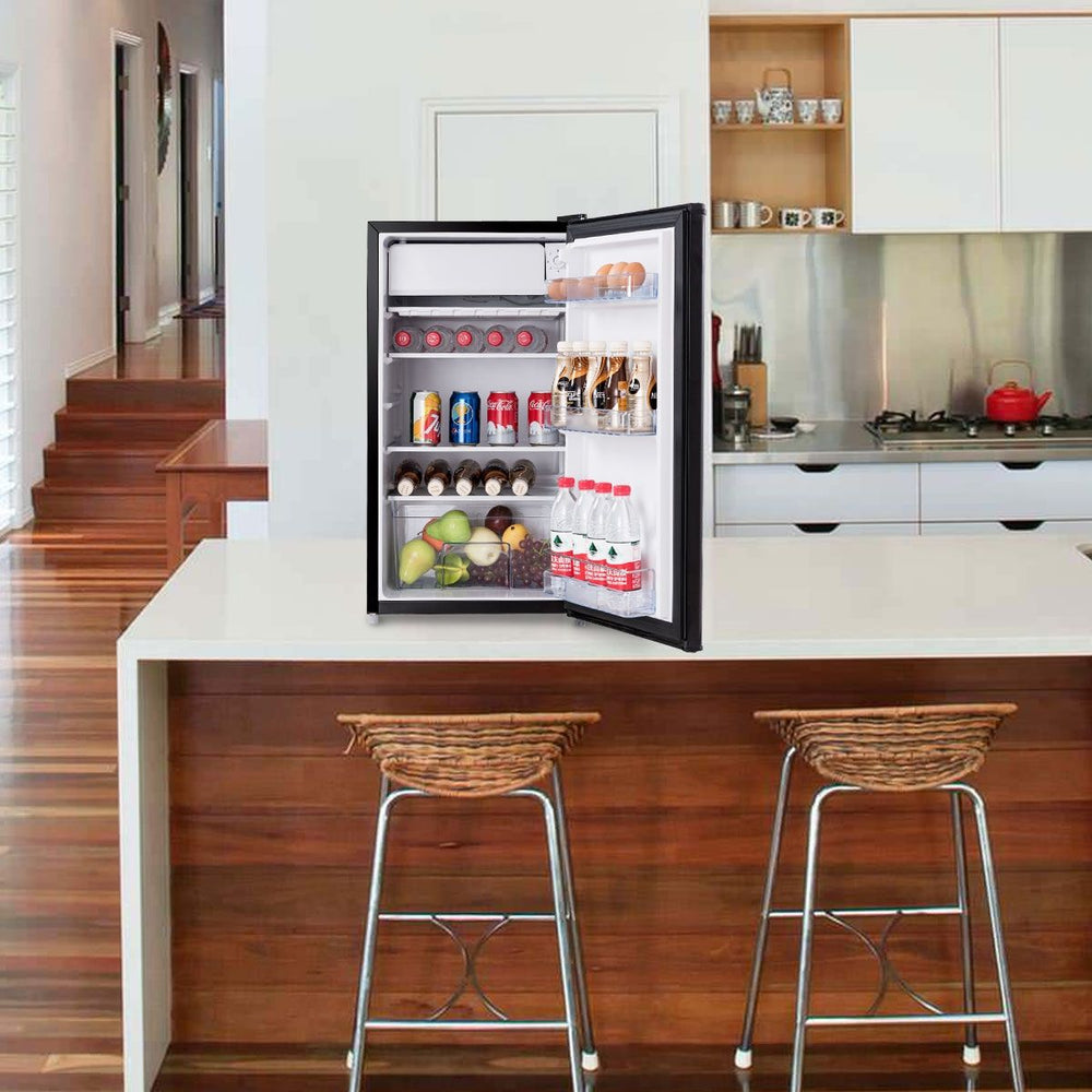Rfrigrateur Table Top Intgrable 91L Mini-bar Niveau Sonore Faible 3 tagres,48,5x44,5x83,5cm,Noir -