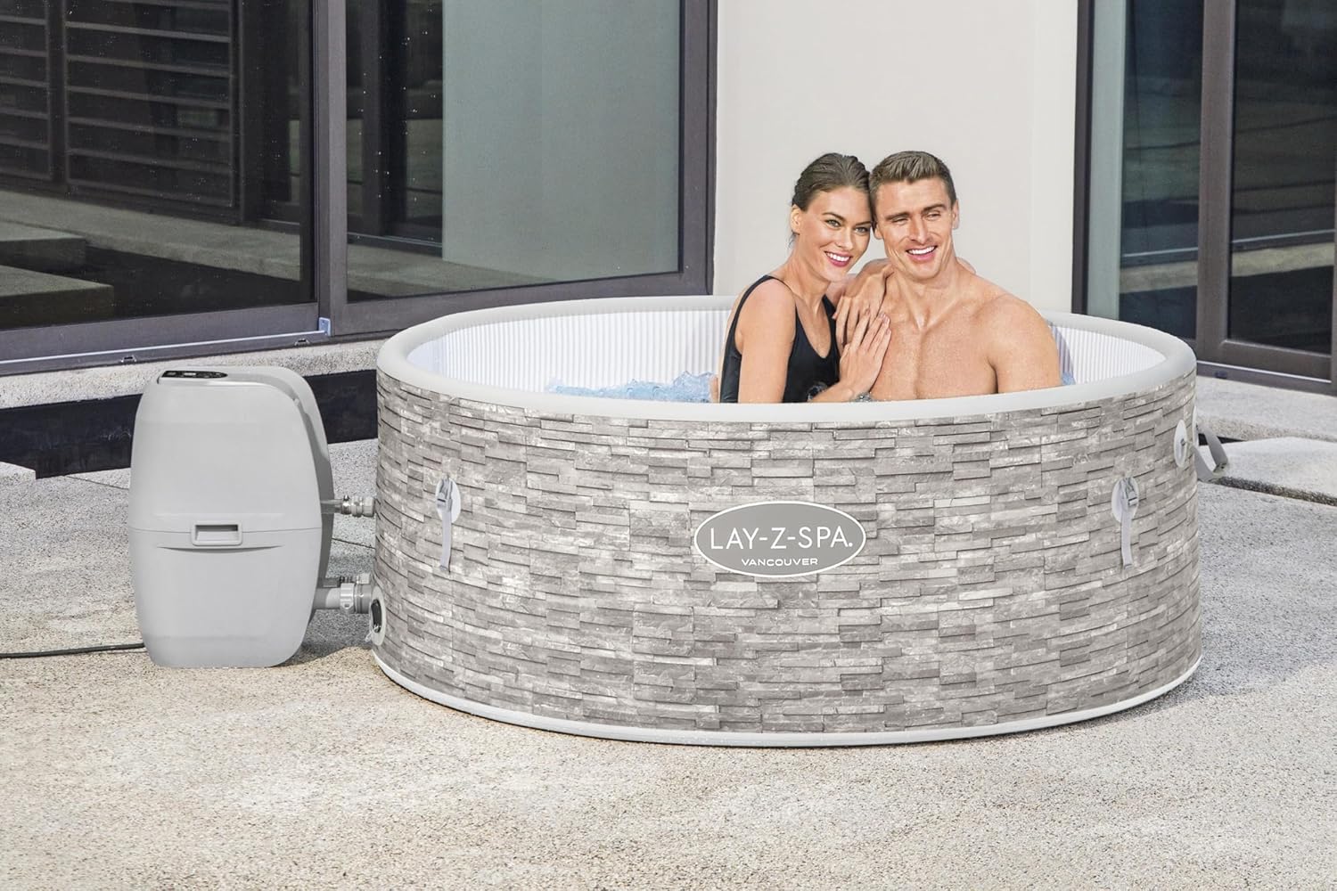 Spa gonflable rond Lay-Z-Spa® Miami Airjet2 - 4 personnes
