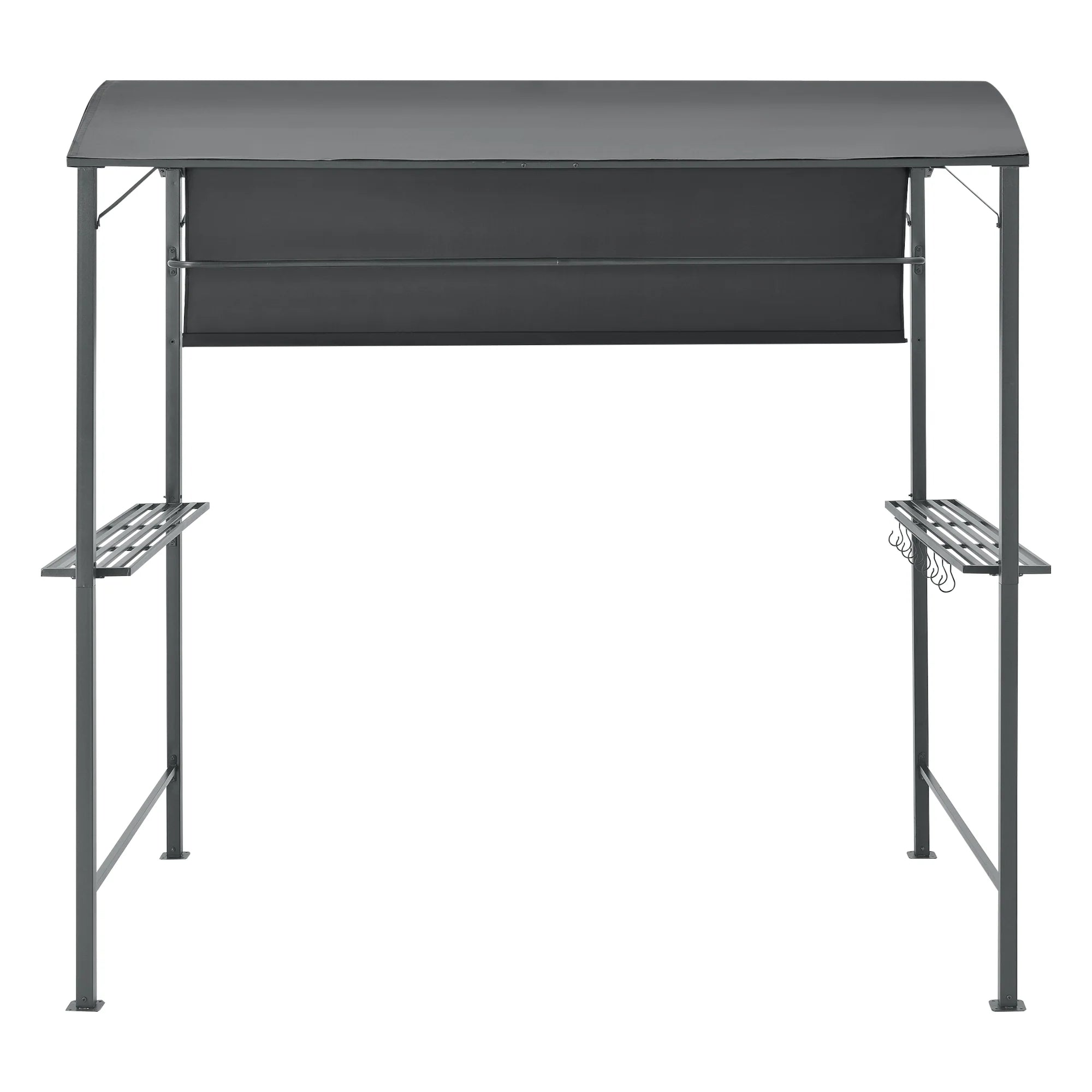 Tonnelle pavillon de barbecue 215 x 220 x 140 cm anthracite gris fonc 03_0008739 -
