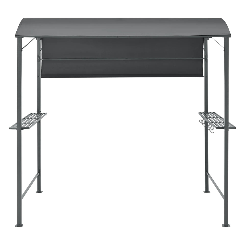 Tonnelle pavillon de barbecue 215 x 220 x 140 cm anthracite gris fonc 03_0008739 -
