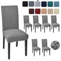 Chair Covers for Dining Room 6 Pack Chair Seat Cover for Dining Room K